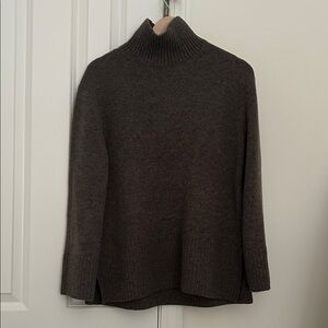 & Other Stories Dark Gray Turtleneck Sweater - Size Small